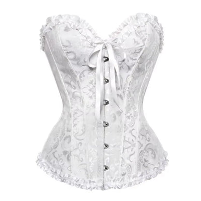 White Corset Top